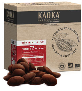 Chocolat de couverture 72% cacao équateur bio equitable