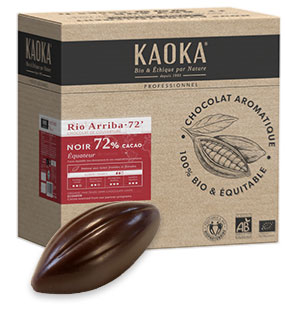 Chocolat de couverture 72% cacao équateur bio equitable