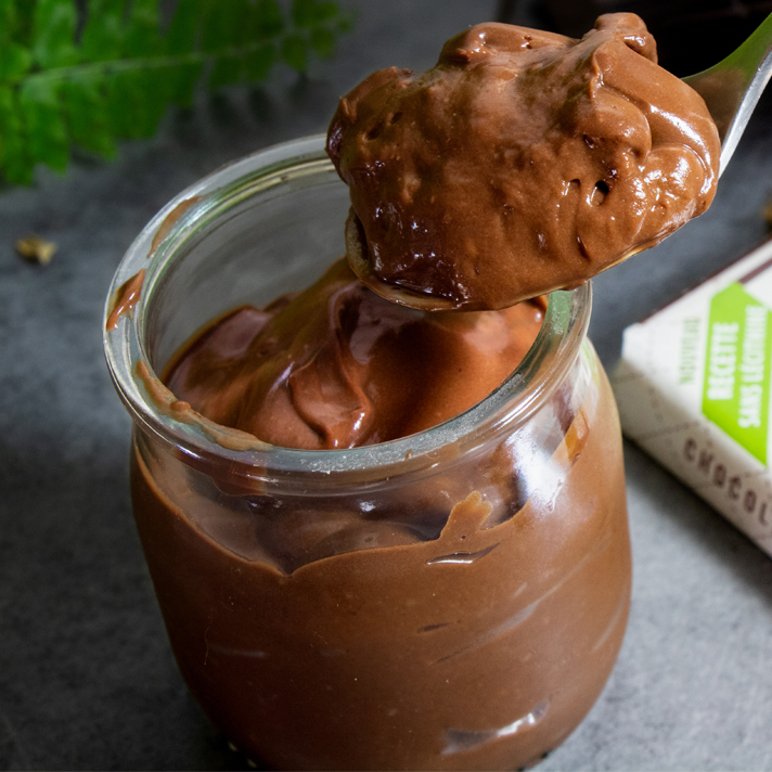 Crème dessert au chocolat (vegan)