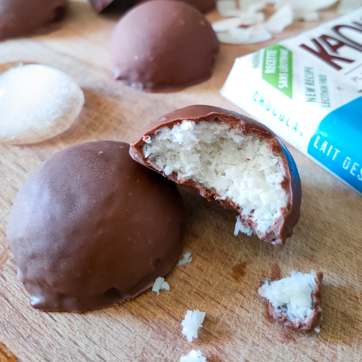 Bouchées glacées Coco & Chocolat au Lait