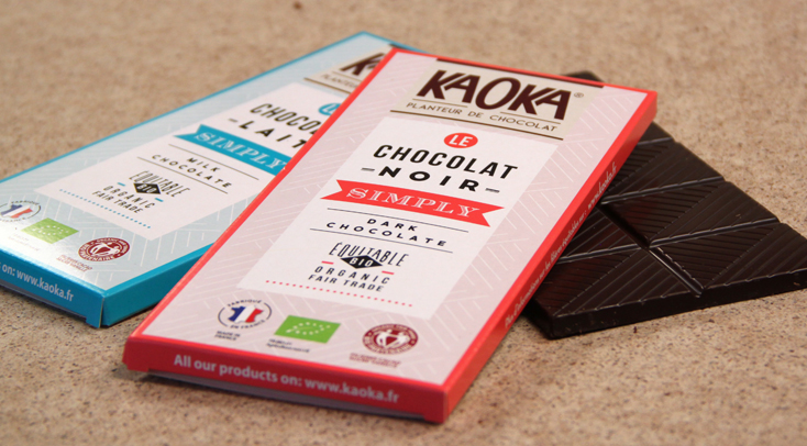 Kaoka -- Pépites chocolat au lait 36% bio Vrac - 5 kg – Aventure bio