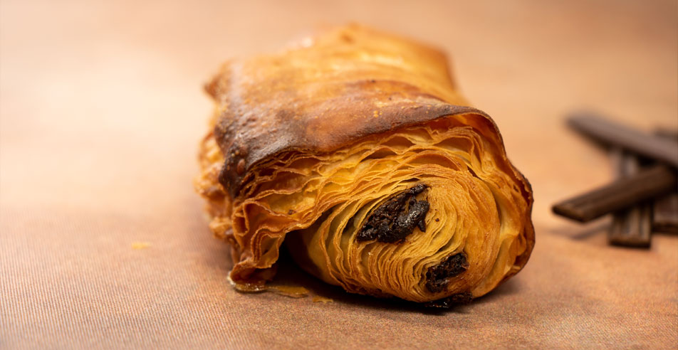 Pain au chocolat bio équitable