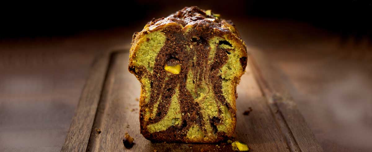 Cake au chocolat ou marbré au chocolat