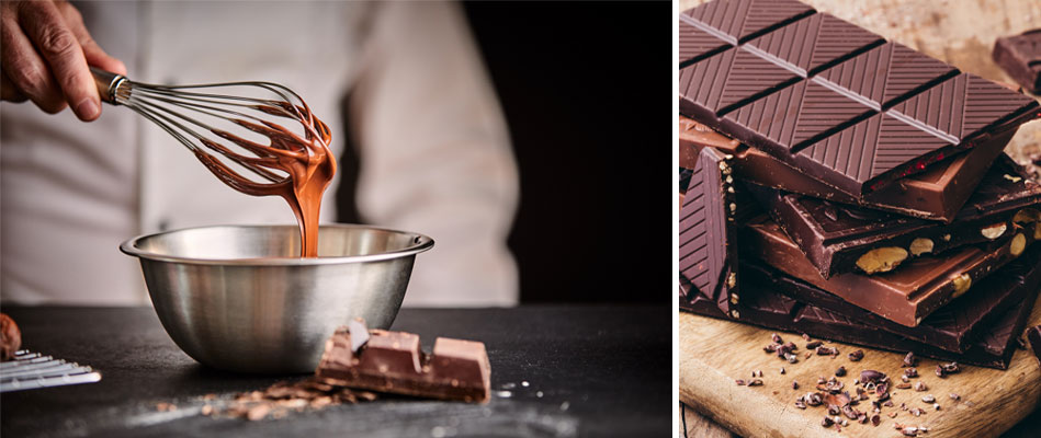 Chocolat pâtissier bio et pour faire des desserts