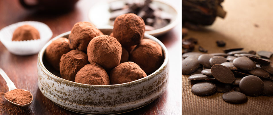 Recette de truffe au chocolat traditionnelle