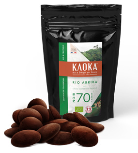 Chocolat Noir de Couverture Bio et Équitable 70% de cacao origine Équateur