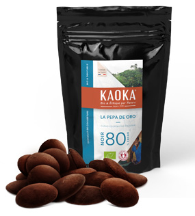 Chocolat Noir de Couverture Bio et Équitable 80% de cacao origine Équateur