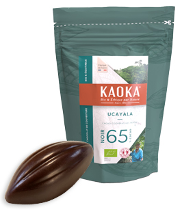 Chocolat Noir 65% pure origine Pérou Kaoka