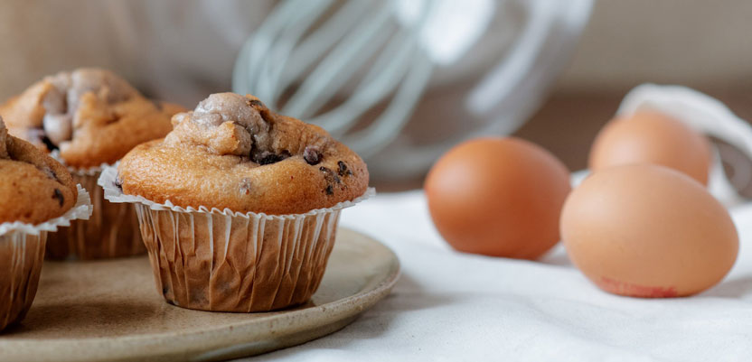 Recette de muffins avec œufs