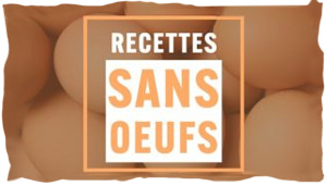 Sélection de recettes au chocolat sans oeufs