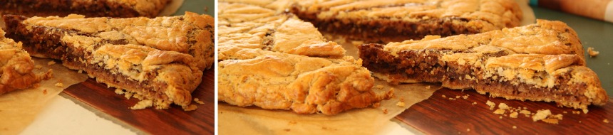 Recette de galette des rois au chocolat au lait et aux cacahuètes