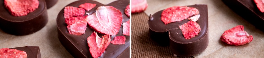 Recette de cœurs au chocolat praliné pour la Saint Valentin 