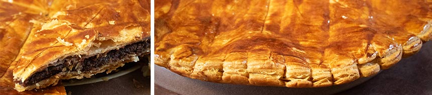 Recette de galette des rois chocolat et praliné