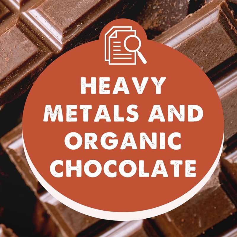 Heavy metals and organic chocolate