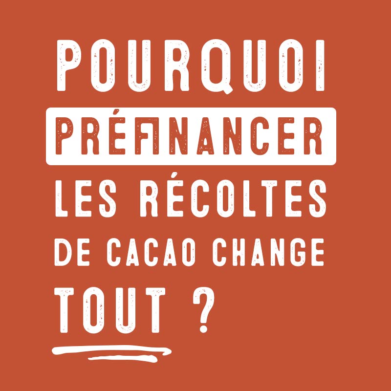 Article : Pourquoi préfinancer les récoltes de cacao change tout ?