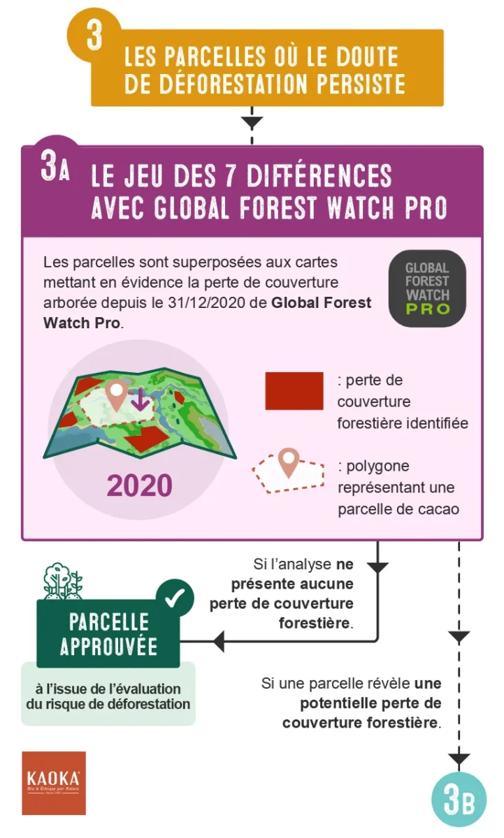 Étape 3A - Le jeu des 7 différences avec Global Forest Watch Pro
