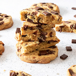 Recette de cookies aux chunks Kaoka