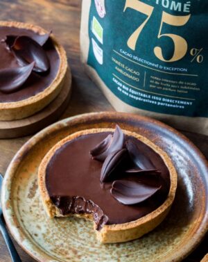 Chocolat noir de couverture 75% cacao São Tomé