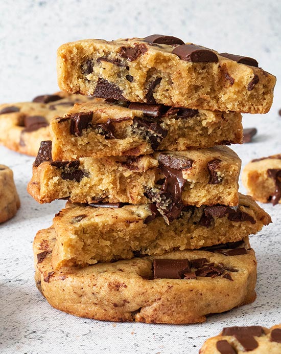 Cookies aux chunks de chocolat noir bio équitable Kaoka