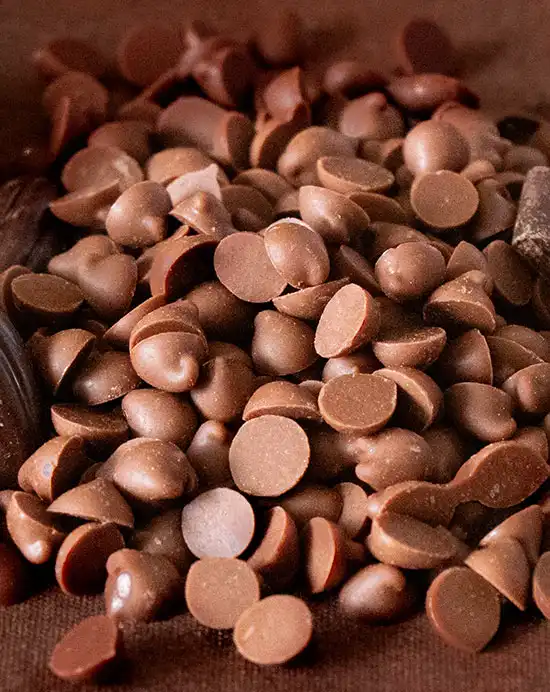 Pépites de chocolat au lait bio équitable de la marque Kaoka