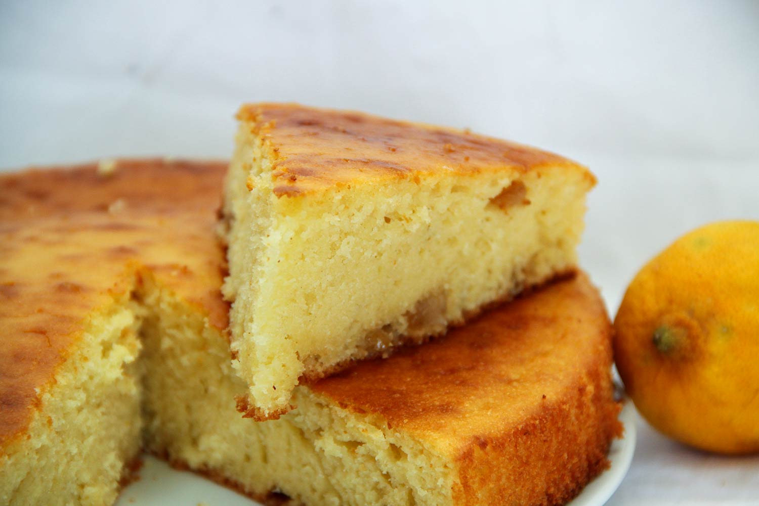 Recette de gâteau au yaourt au chocolat blanc et au citron