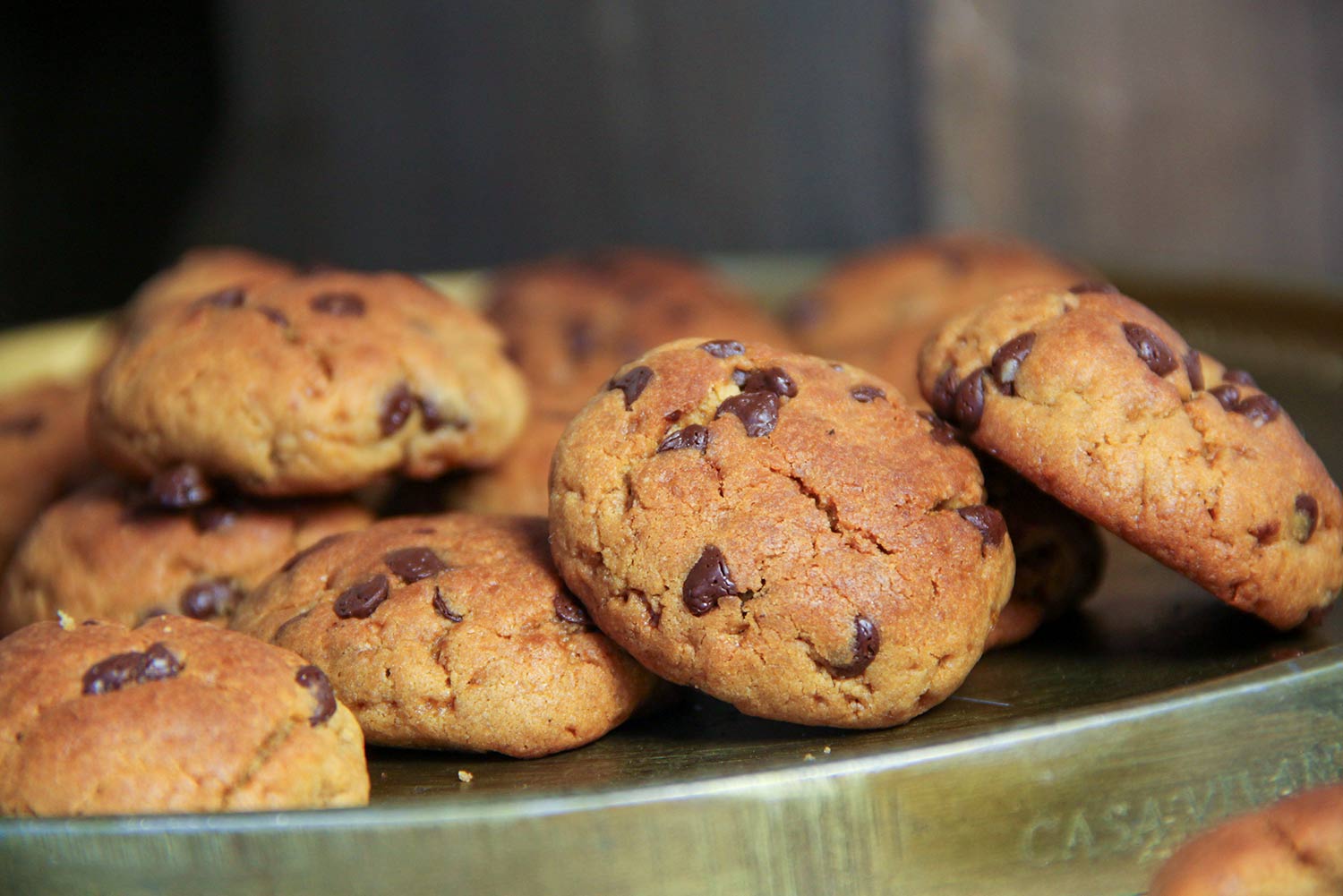 Recette de biscuits au beurre de cacahuètes et aux pépites de chocolat