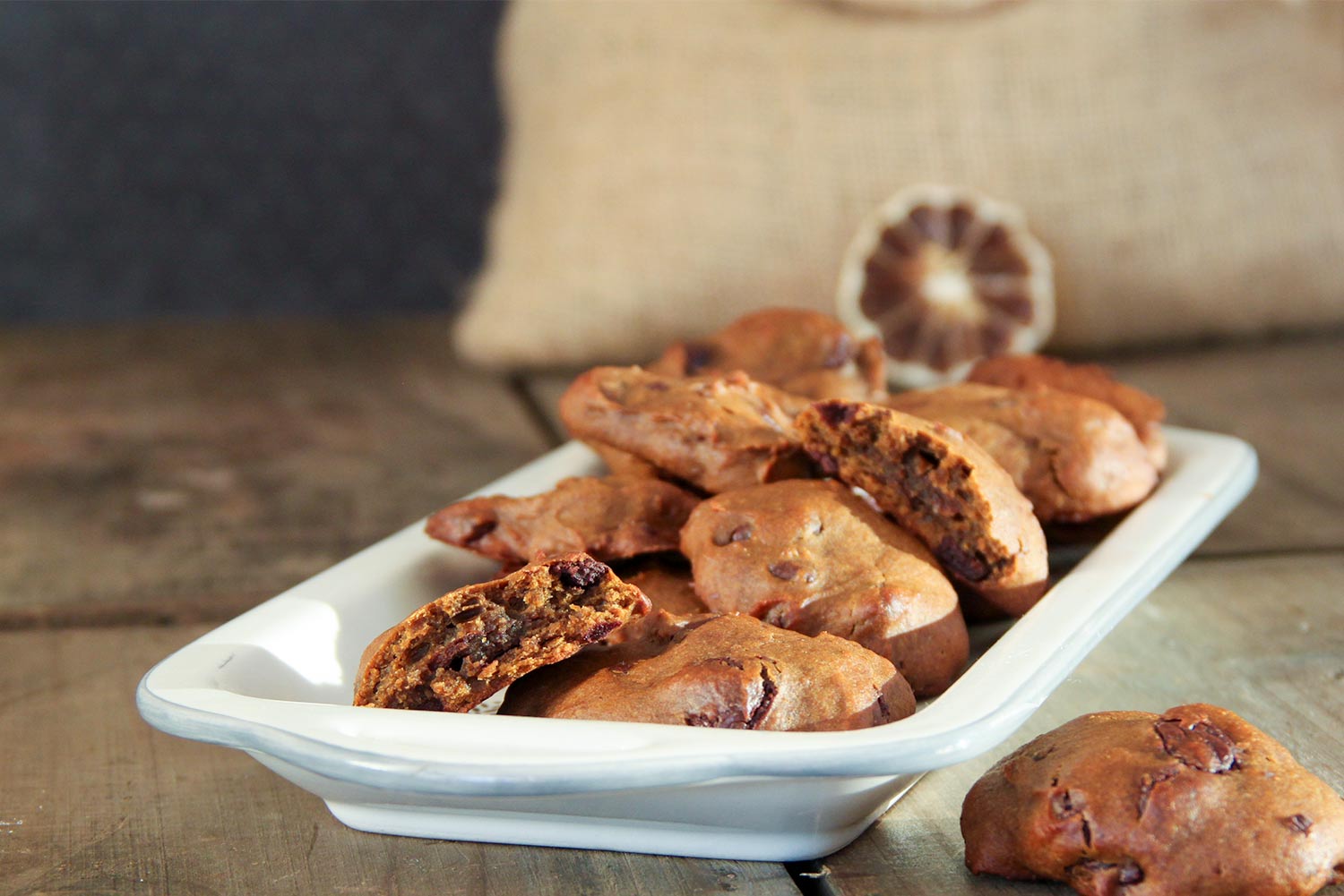 Recette de biscuits à la butternut et au chocolat