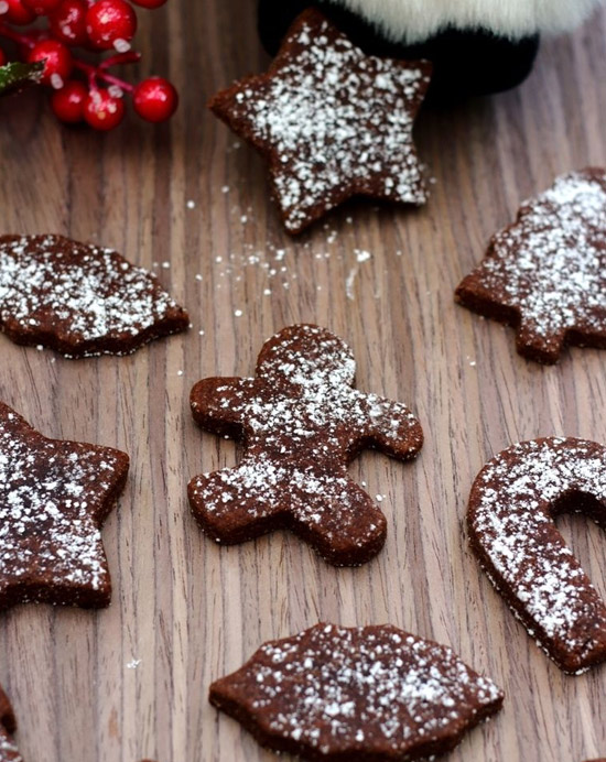 Recette de biscuits de Noel : Basler Brunsli