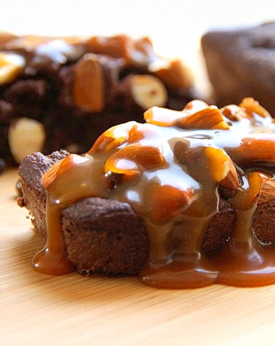Recette de brownies aux amandes