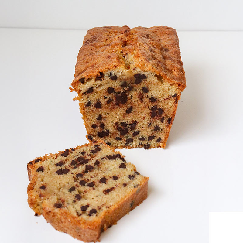 Recette de cake aux pépites de chocolat