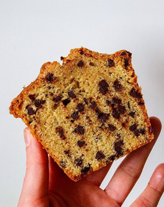 Recette de cake aux pépites de chocolat