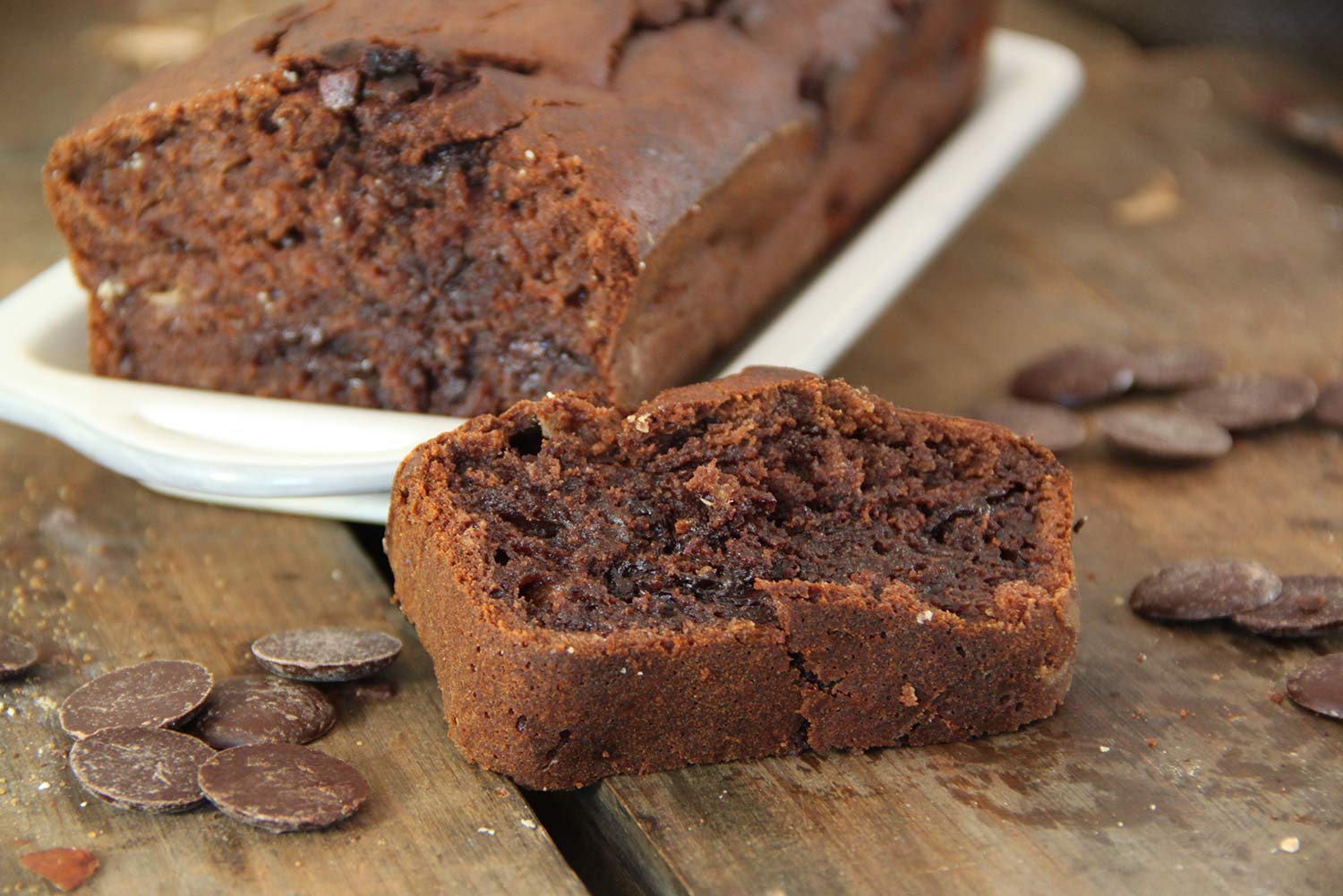 Recette de cake moelleux à la banane et au chocolat