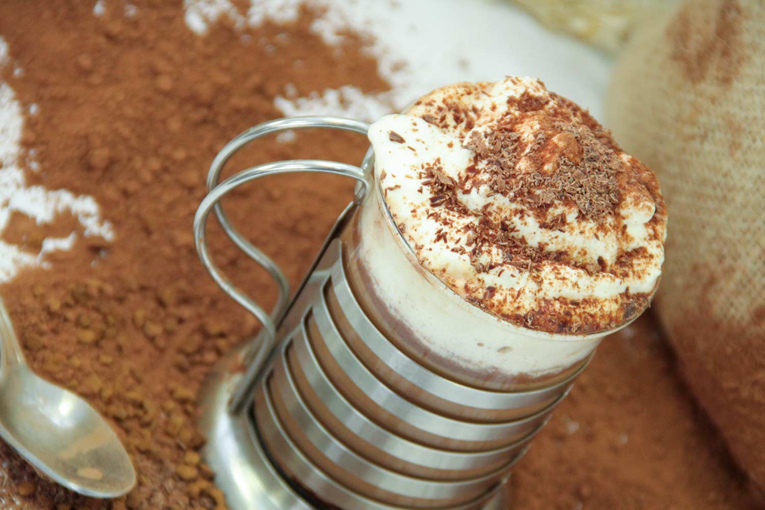 Recette de chocolat chaud au café