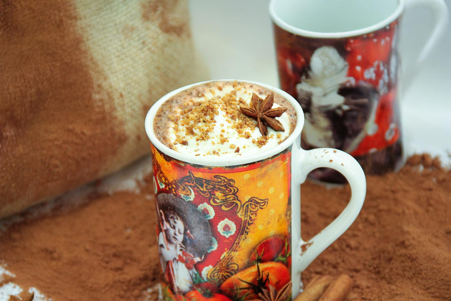 Recette de chocolat chaud aux épices de Noel