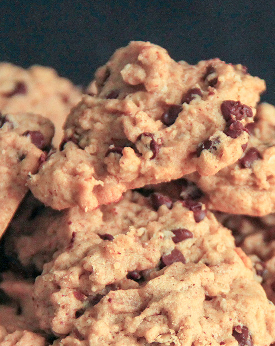 Recette de cookies moelleux aux pépites de chocolat et aux noisettes