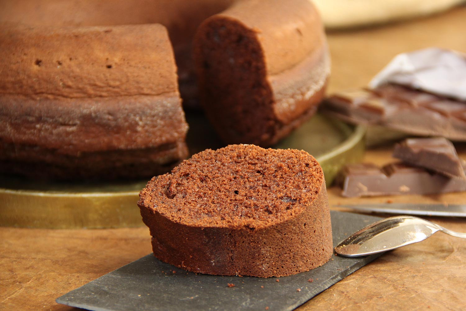 Recette de couronne au chocolat