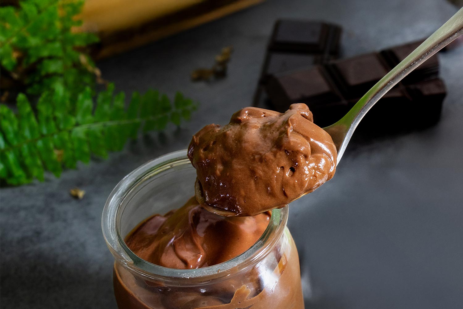 Recette de crème dessert au chocolat vegan