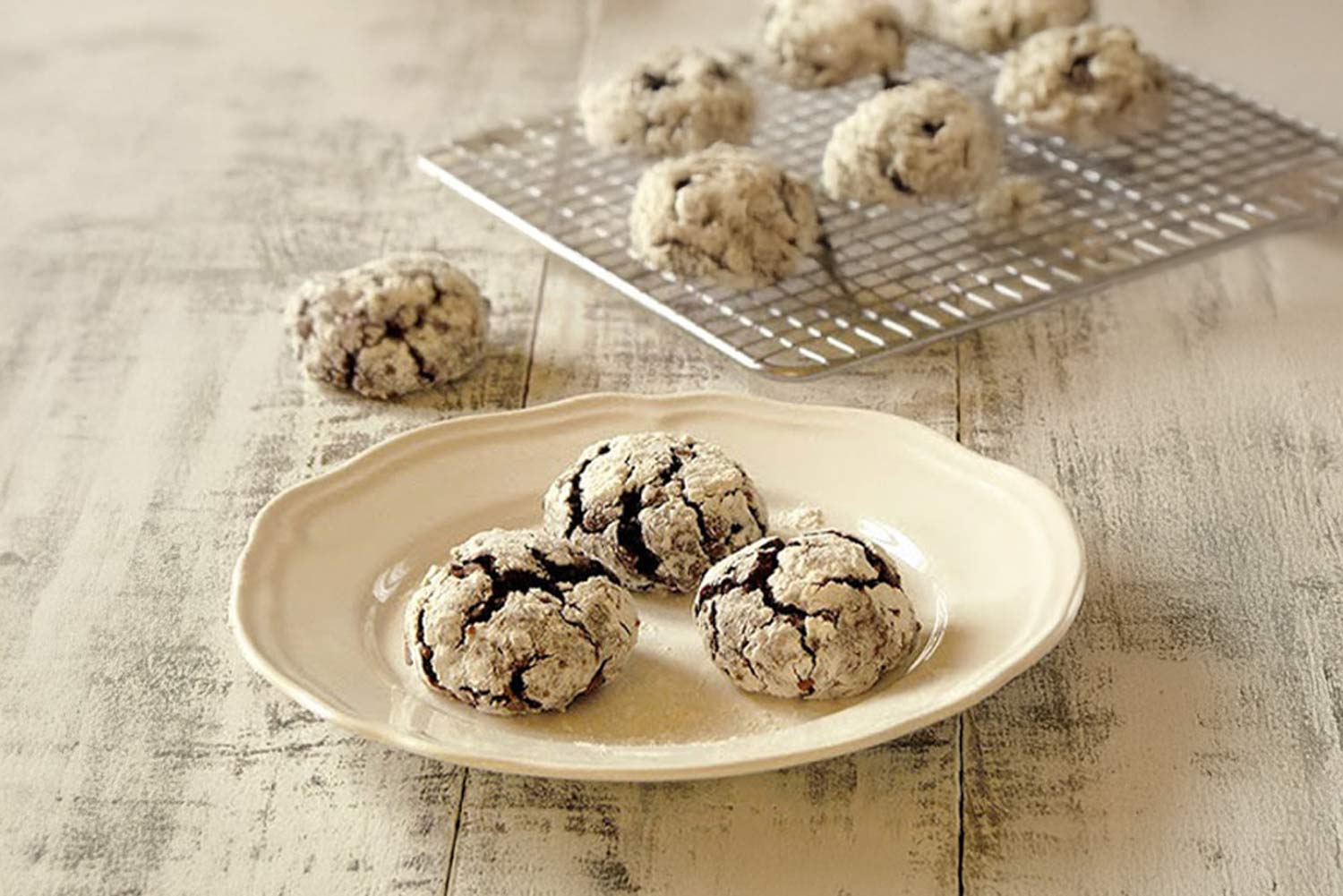 Crinkles au chocolat