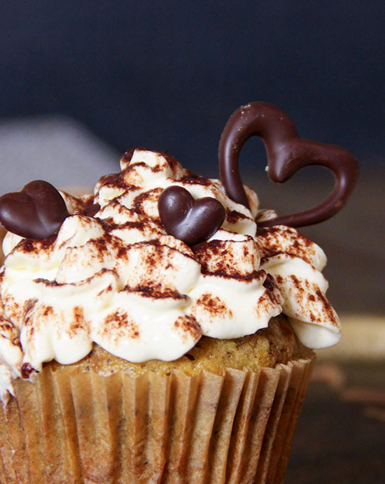 Recette de cupcake façon tiramisu pour la Saint Valentin