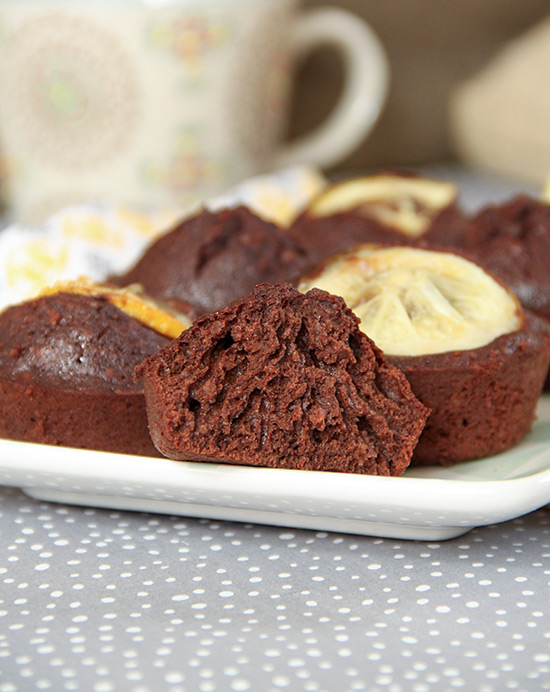 Recette de financiers au cacao et au citron
