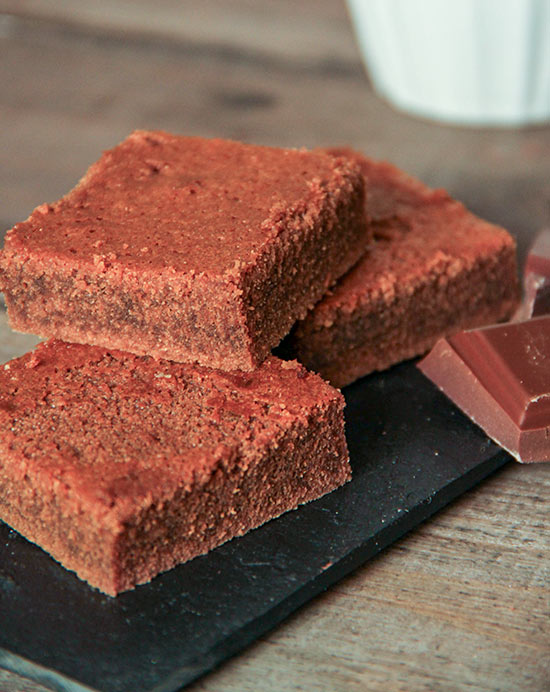 Gâteau fondant au chocolat au lait