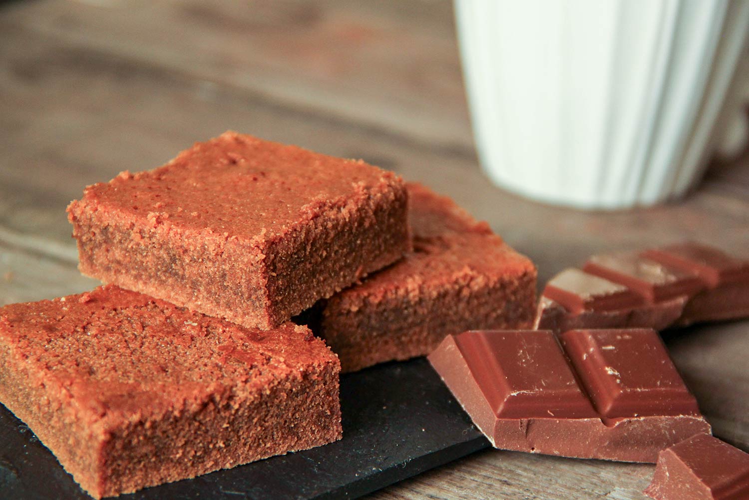 Gâteau fondant au chocolat au lait