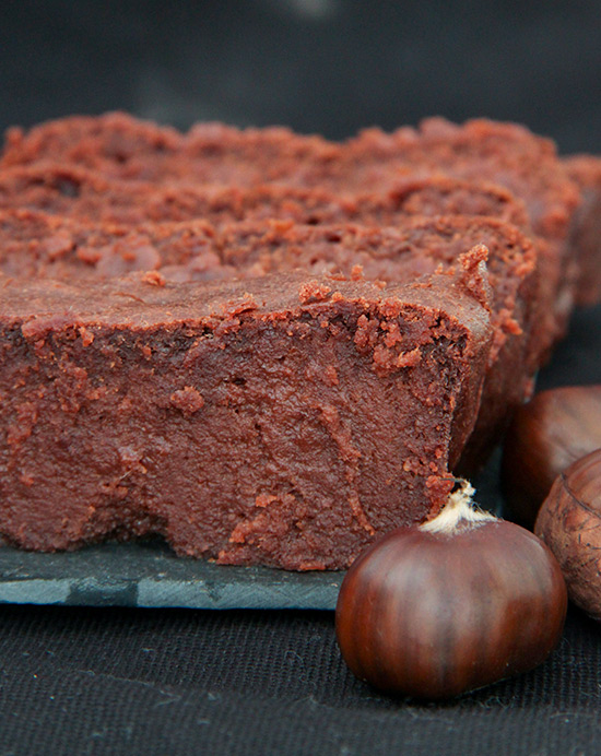 Recette de fondant au chocolat et à la crème de chataîgnes