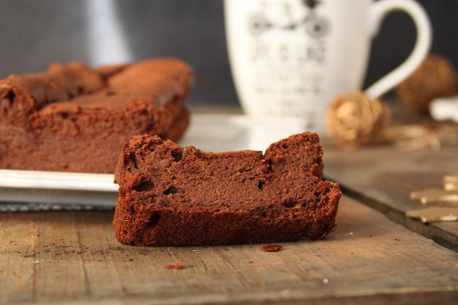 Recette de fondant au chocolat et au fromage blanc