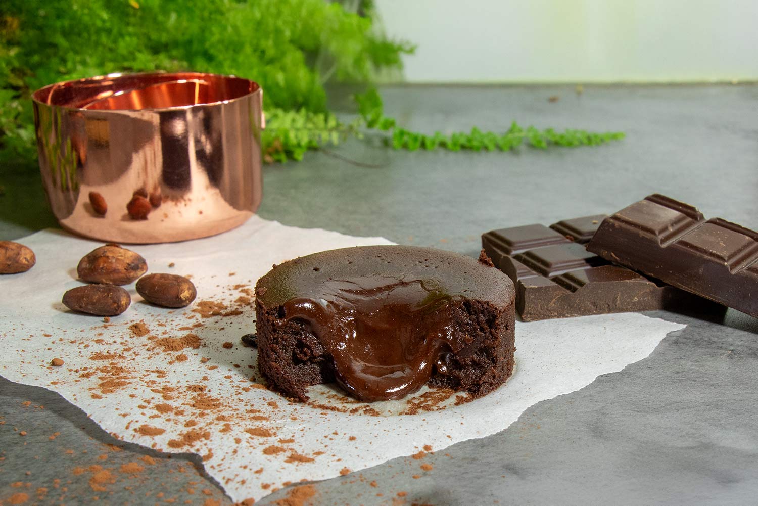 Recette de fondant au chocolat vegan