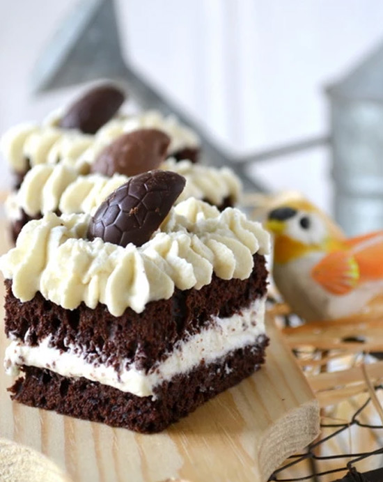 Recette de gâteau bicolore au chocolat blanc et à la fève tonka