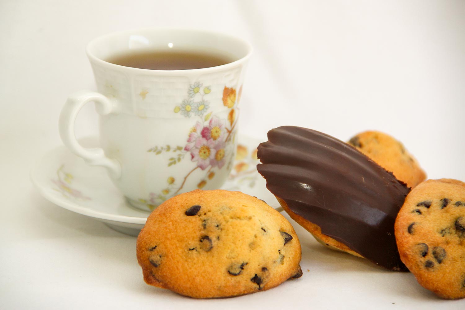 Recette de madeleines aux pépites de chocolat
