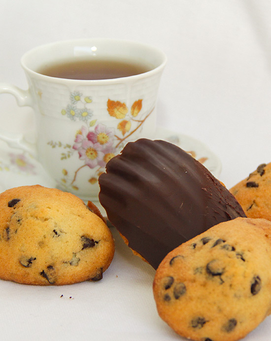 Recette de madeleines aux pépites de chocolat
