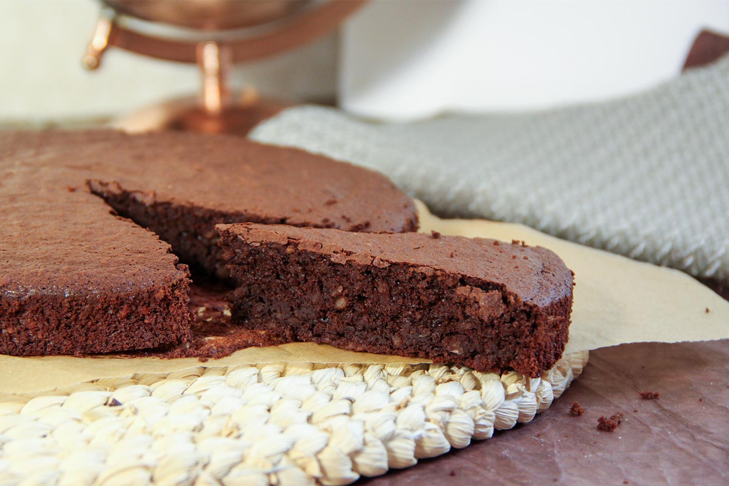 Recette de moelleux au chocolat sans gluten et sans lactose