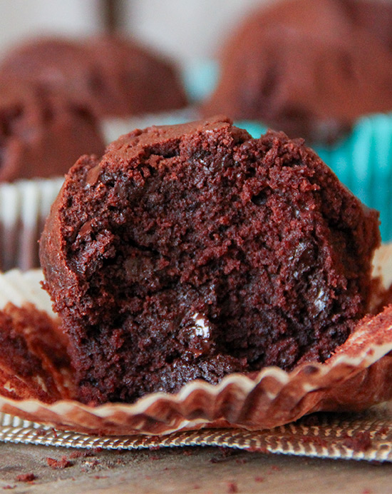 Recette de muffins au chocolat et au cacao